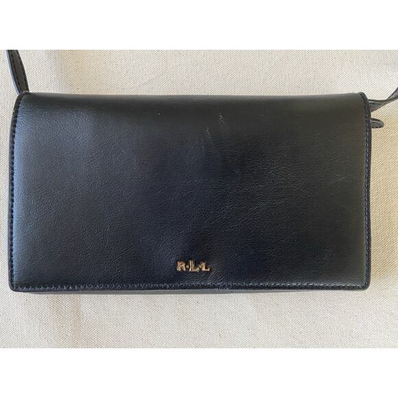 RALPH LAUREN Lowell Women's Flap Cross body Organised Bag Messenger - Picture 1 of 10